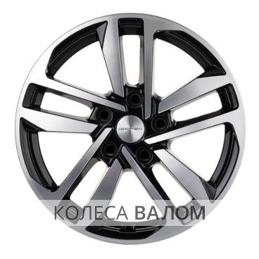 Khomen Wheels KHW1612 (16_Optima/Soul) 6.5x16 5x114.3 ET41 67.1 Black-FP